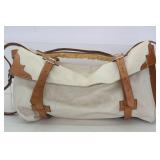 Leather & Cotton Canvas Tack Bag by Idaho Co.