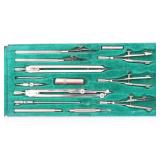 Vtg. FRIEDMANN GERMANY Drafting Tool Set in Case