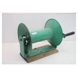 Vtg. Metal Hand Crank Hose Reel