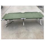 GI Style Folding Cot Aluminum