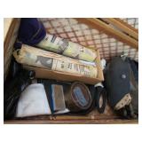 Trunk w/ Welding Rods & Helmet, Welding Cables,