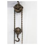 Antique YALE & TOWNE 1/2 Ton Pulley