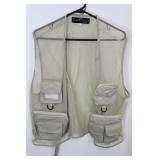 Fisher Designs Nylon Net Fishing Vest-Size XL