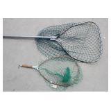 Long Handle Aluminum Fishing Net & Cork Handle