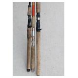 (3) Fishing Rods
