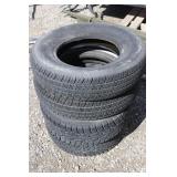 (4) Tires...2-Studded, 2- Reg