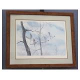 Signed "END OF THE JOURNEY" Watercolor Print