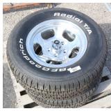 (2) BF GOODRICH Radial Tires-P275/60R15 107S M+S
