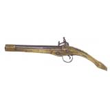 Rat Tail Black Powder Flint Lock - Circa 1800 Rat Tail Black Powder Flint Lock - Circa 1800