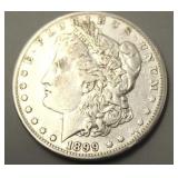 1899 O Morgan Silver Dollar XF