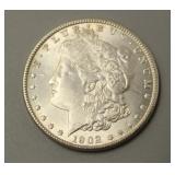 1902 O Morgan Silver Dollar AU