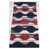Hand Woven Navajo Fringed Rug / Blanket Hand Woven Navajo Fringed Rug / Blanket