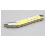 Case Yellow Synthetic Fishing Knife 4-1/4" Closed Case Yellow Synthetic Fishing Knife 4-1/4" Closed