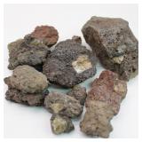 Collection of SUNSTONE Rock Chunk Specimens Collection of SUNSTONE Rock Chunk Specimens