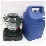 COLEMAN Electronic Ignition Propane Lantern w Blue COLEMAN Electronic Ignition Propane Lantern w Blue