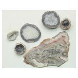 Mexican Crazy Lace Agate & Geode Pieces Mexican Crazy Lace Agate & Geode Pieces