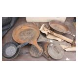 Vintage Pans & Potato Picker Hook Belt Vintage Pans & Potato Picker Hook Belt