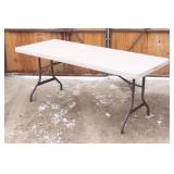 6ft LIFETIME Folding Table