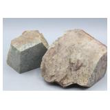 2 Jasper Chunks 2 Jasper Chunks