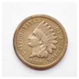 1860 Indian Head Penny Fine 1860 Indian Head Penny Fine