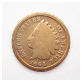 1864 Indian Head Penny Good