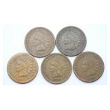 1882, 1883, 1884, 1885, 1886 Indian Head Pennies 1882, 1883, 1884, 1885, 1886 Indian Head Pennies