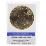 REPLICA 1933 Gold Layered Double Eagle $20 Coin REPLICA 1933 Gold Layered Double Eagle $20 Coin