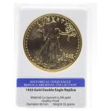 REPLICA 1933 Gold Layered Double Eagle $20 Coin