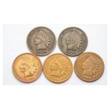 1899VG, 1900G, 1901G, 1902G, 1903g Indian Heads 1899VG, 1900G, 1901G, 1902G, 1903g Indian Heads