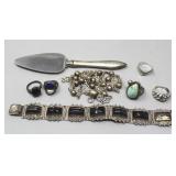 Old Pawn Sterling Rings & Bracelet Old Pawn Sterling Rings & Bracelet
