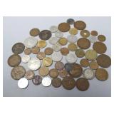 Vintage Foreign Coins From Estate Vintage Foreign Coins From Estate