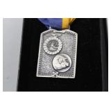 Balfour Sterling Silver Best FFA Hog Ribbon Award