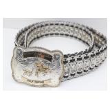 Montana Silversmiths Western Belt Buckle, w Unique Montana Silversmiths Western Belt Buckle, w Unique