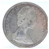 1966 Canada Silver Dollar AU 1966 Canada Silver Dollar AU
