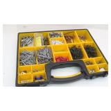 Assorted Nails & Screw Nails in Divided Organizer Assorted Nails & Screw Nails in Divided Organizer