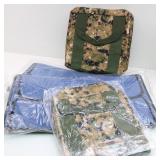 (4) Folding Bag Inserts for 2-Camo Design Bags