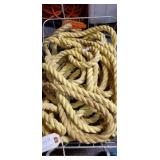 Yellow Braided Nylon Rope