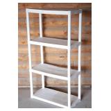Plano 4 Shelf Plastic Unit 55.5" X 29" X 14"D Plano 4 Shelf Plastic Unit 55.5" X 29" X 14"D
