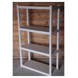 Sterilite 5 Shelf Unit 58" X 29" X 14"D Sterilite 5 Shelf Unit 58" X 29" X 14"D