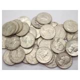 Washington 90% Silver Quarters Face Value $10.00