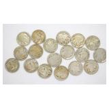 18 Indian Head / Buffalo Nickels 18 Indian Head / Buffalo Nickels