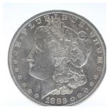 1889 S Morgan Silver Dollar  XF