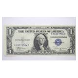 1935 E Blue Seal One Dollar Silver Certificate