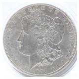 1889 P Morgan Silver Dollar  XF