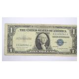 19935G Blue Seal One Dollar Silver Certificate 19935G Blue Seal One Dollar Silver Certificate