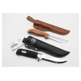 (2) NEW- MARTTIINI FINLAND Quality Fillet Knives (2) NEW- MARTTIINI FINLAND Quality Fillet Knives