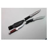 (3) Hunting/ Skinner Knives-Pakistan Multi-Colored (3) Hunting/ Skinner Knives-Pakistan Multi-Colored