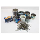 Box of Assorted Screws, Nails & Screw Nails Box of Assorted Screws, Nails & Screw Nails