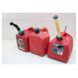 (3) GASOLINE Cans