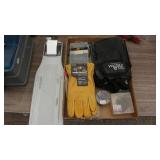 Fillet Board, Leather Gloves, Assorted Fishing Fillet Board, Leather Gloves, Assorted Fishing